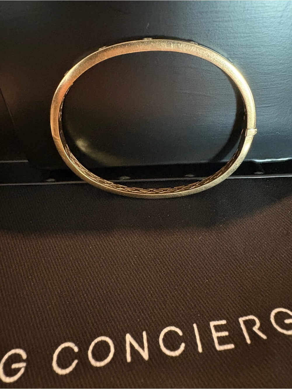 Ring Concierge Diamond Inlay Bangle - Picture 9 of 11